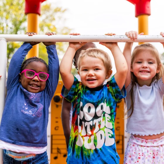 smiling children