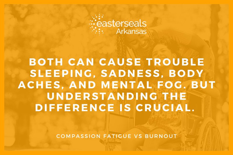 compassion fatigue vs burnout
