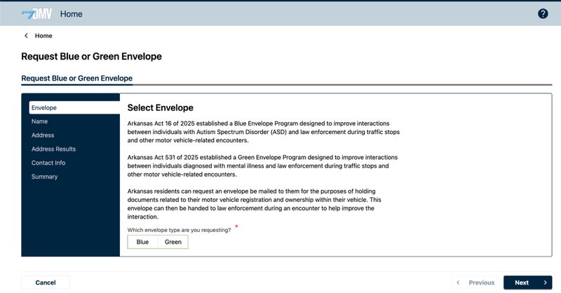 green envelope program arkansas